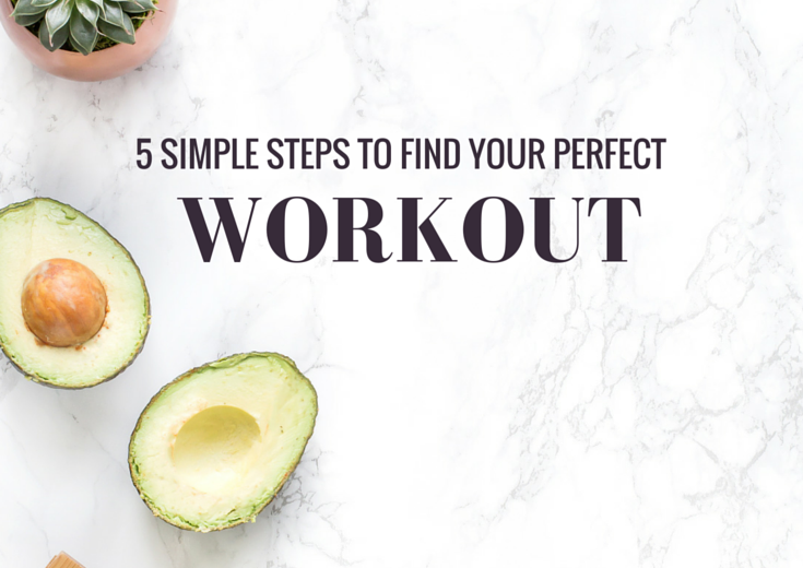 Keep giving up on your workouts? Try these 5 simple steps to find a workout you will stick to so you can finally achieve your fitness goals.